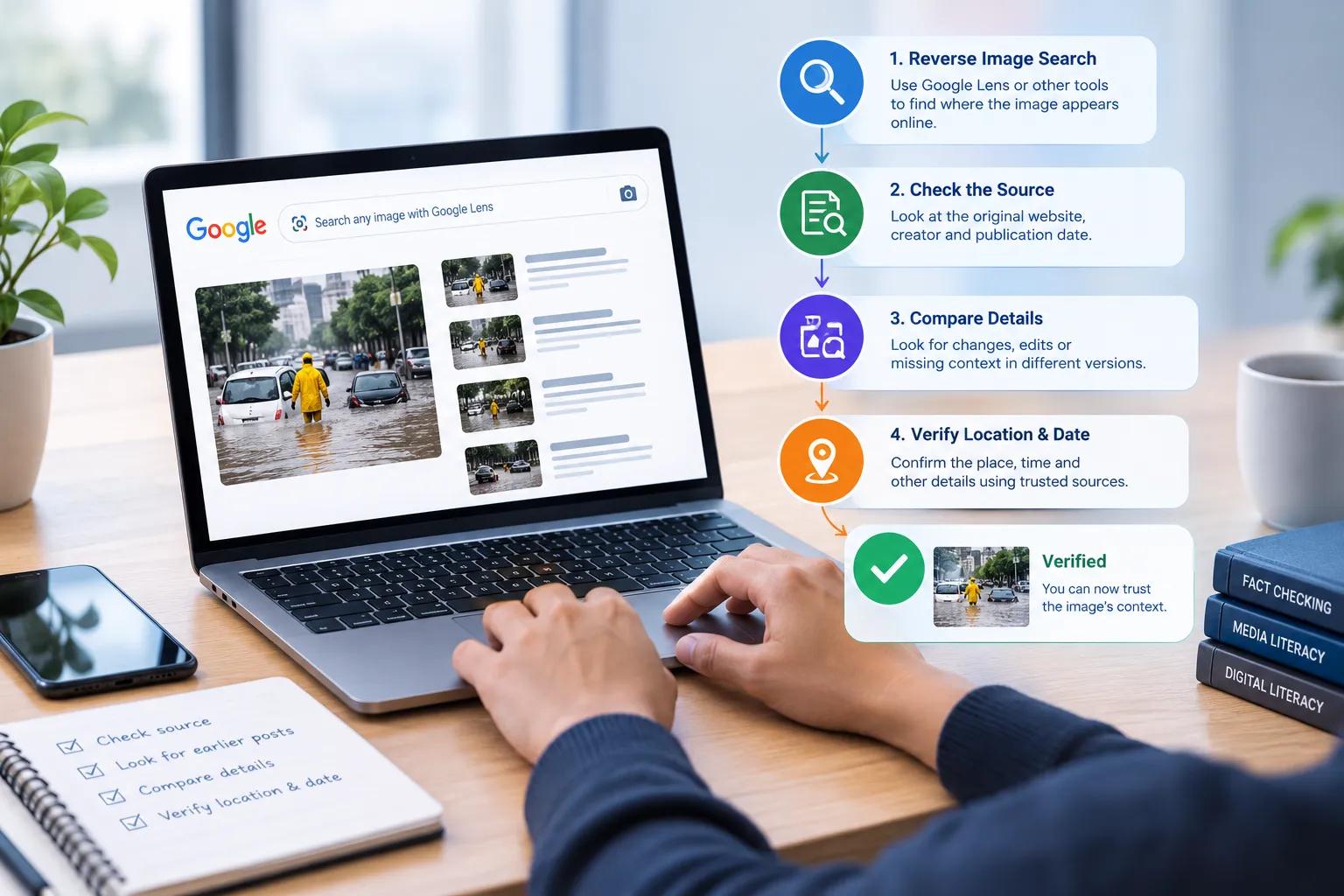 How to Verify a Viral Photo in Ten Minutes: Image Search Techniques Fact Checkers Rely On